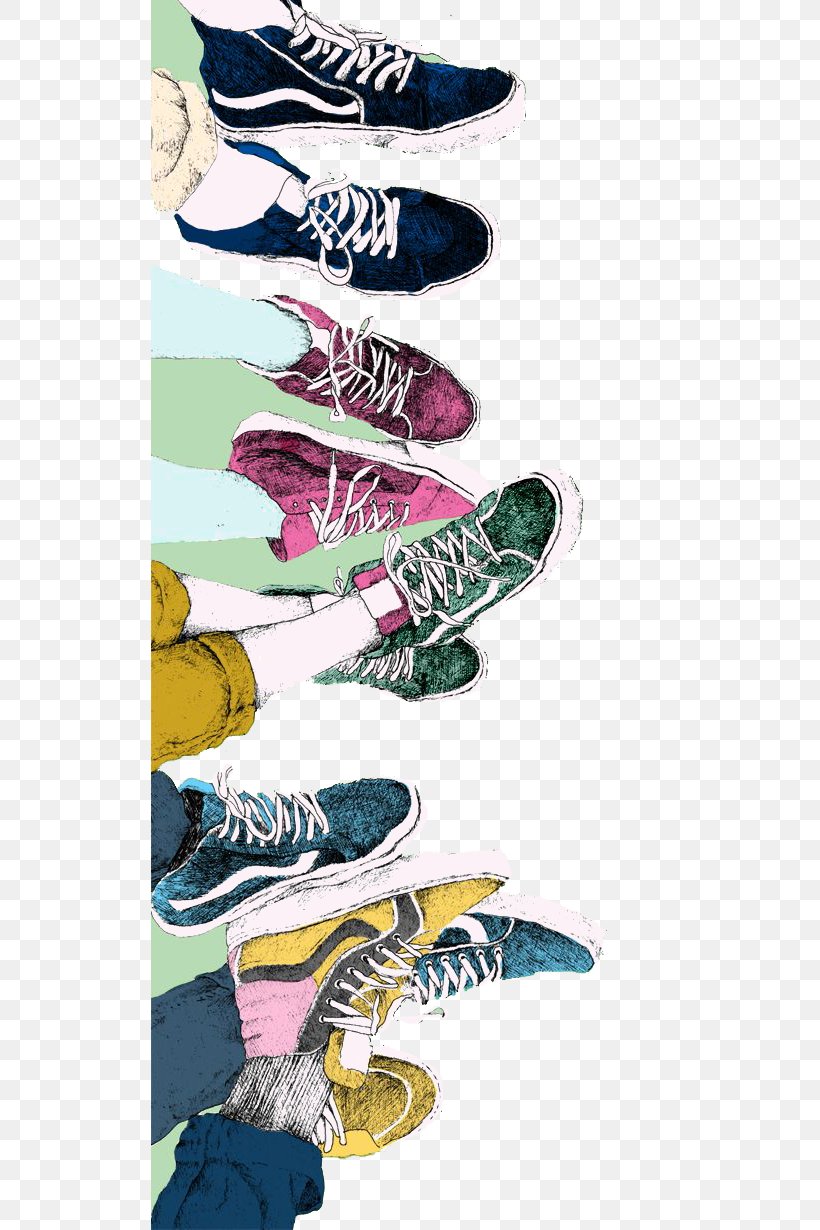 Vans Sneakers Drawing Shoe Illustration, PNG, 517x1230px, Vans, Art, Cartoon, Drawing, Illustrator Download Free
