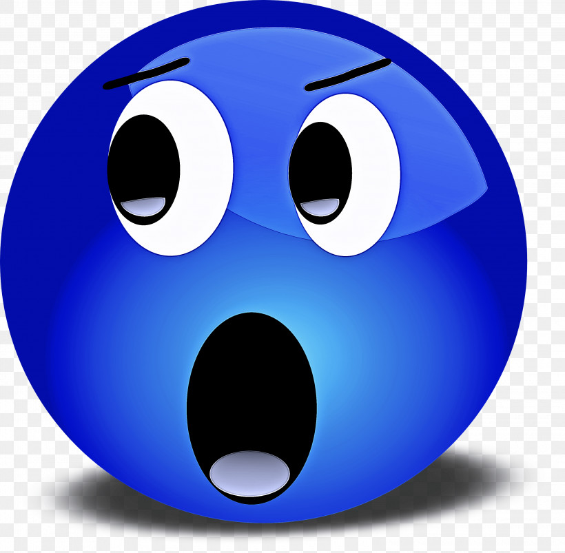 Emoticon, PNG, 3000x2938px, Blue, Ball, Circle, Electric Blue, Emoticon Download Free
