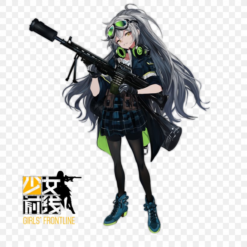 Girls' Frontline AEK-999 PK Machine Gun Heckler & Koch UMP, PNG, 1024x1024px, Watercolor, Cartoon, Flower, Frame, Heart Download Free