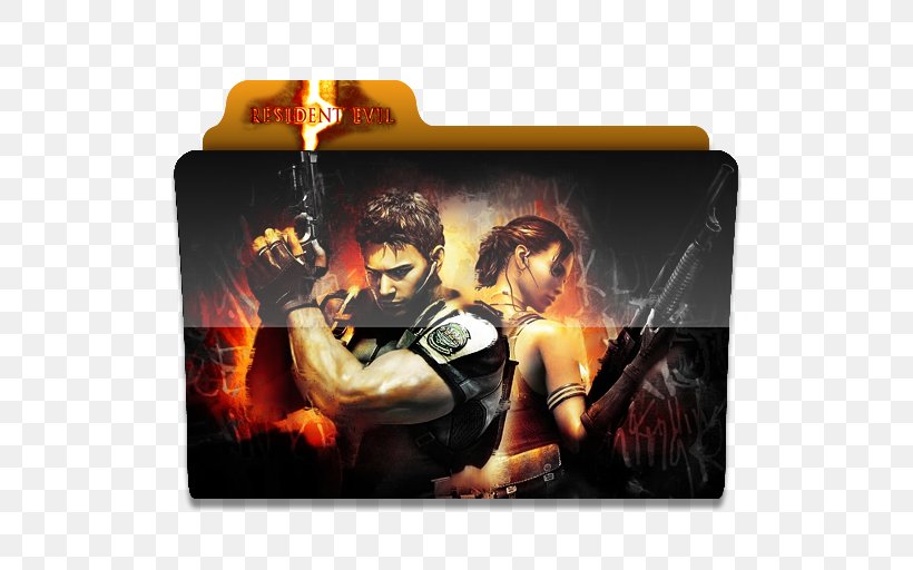 Resident Evil 5 Resident Evil Outbreak Resident Evil 6 Resident Evil: Revelations, PNG, 512x512px, Resident Evil 5, Capcom, Chris Redfield, Playstation 3, Resident Evil Download Free