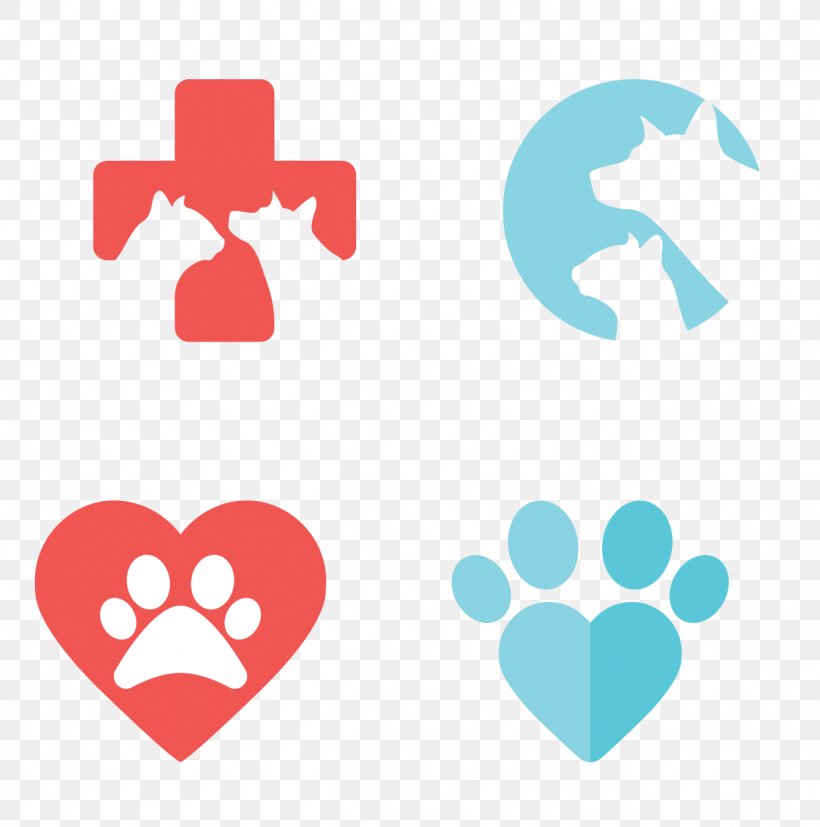 Dog Logo Veterinarian Veterinary Medicine Pet, PNG, 1264x1276px, Watercolor, Cartoon, Flower, Frame, Heart Download Free