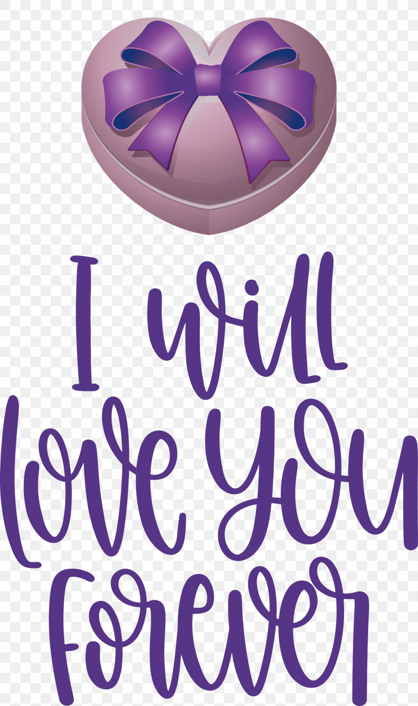 Love You Forever Valentines Day Valentines Day Quote, PNG, 1776x3000px, Love You Forever, Lavender, Lilac M, Logo, M Download Free