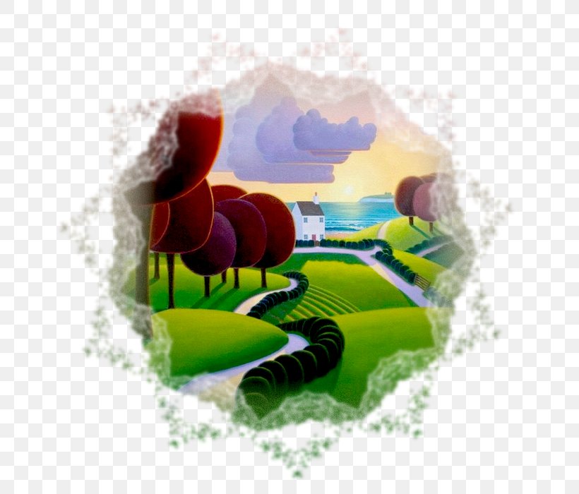 Landscape Painting Folk Art Illustration, PNG, 700x700px, Painting, Abstract Art, Art, Artist, Drawing Download Free
