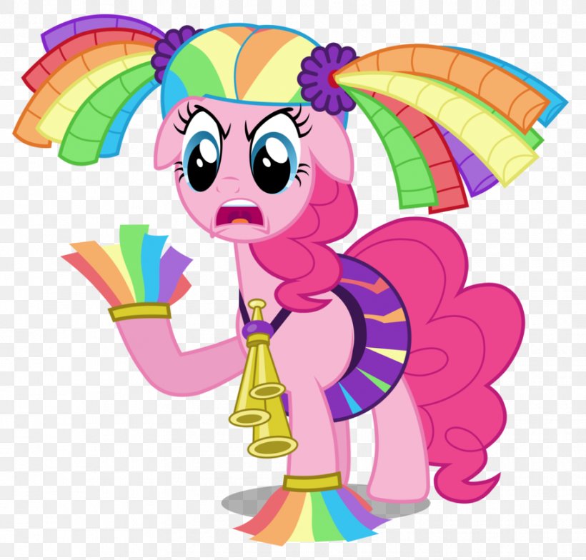 Pinkie Pie Cheerleading My Little Pony: Friendship Is Magic Fandom Digital Art, PNG, 913x874px, Watercolor, Cartoon, Flower, Frame, Heart Download Free