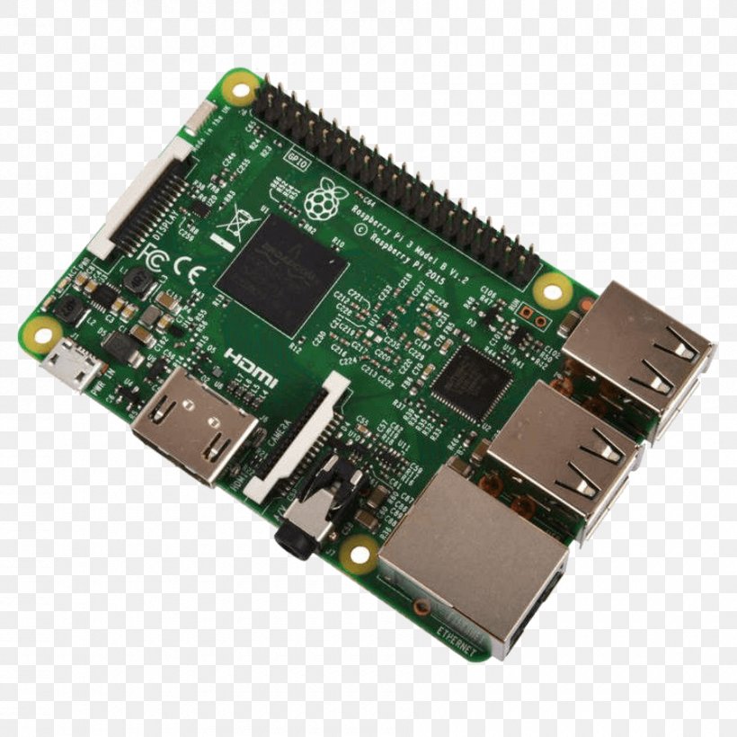 Raspberry Pi 3 Single-board Computer Raspberry Pi Foundation, PNG, 900x900px, Raspberry Pi, Arduino, Circuit Component, Computer, Computer Component Download Free
