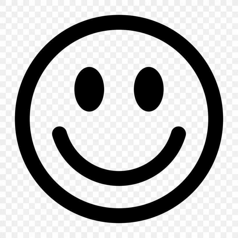Emoticon Smiley, PNG, 1200x1200px, Emoticon, Black And White, Emotion, Face, Facial Expression Download Free