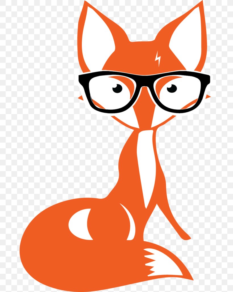 Kitten Red Fox Logo Nerd, PNG, 681x1024px, Kitten, Area, Art, Artwork, Black Download Free