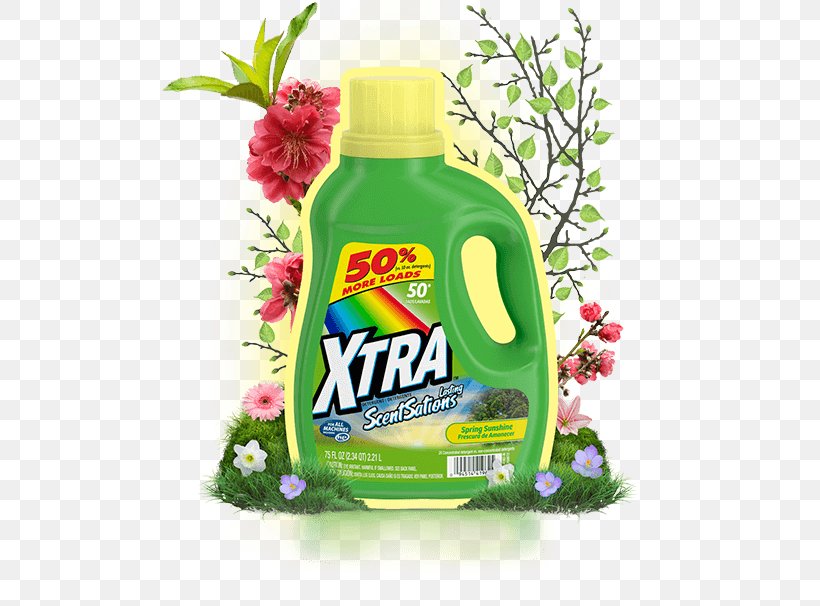 Laundry Detergent Xtra Spring Sunshine Liquid, PNG, 500x606px, Laundry Detergent, Citrus, Cleaning, Company, Detergent Download Free
