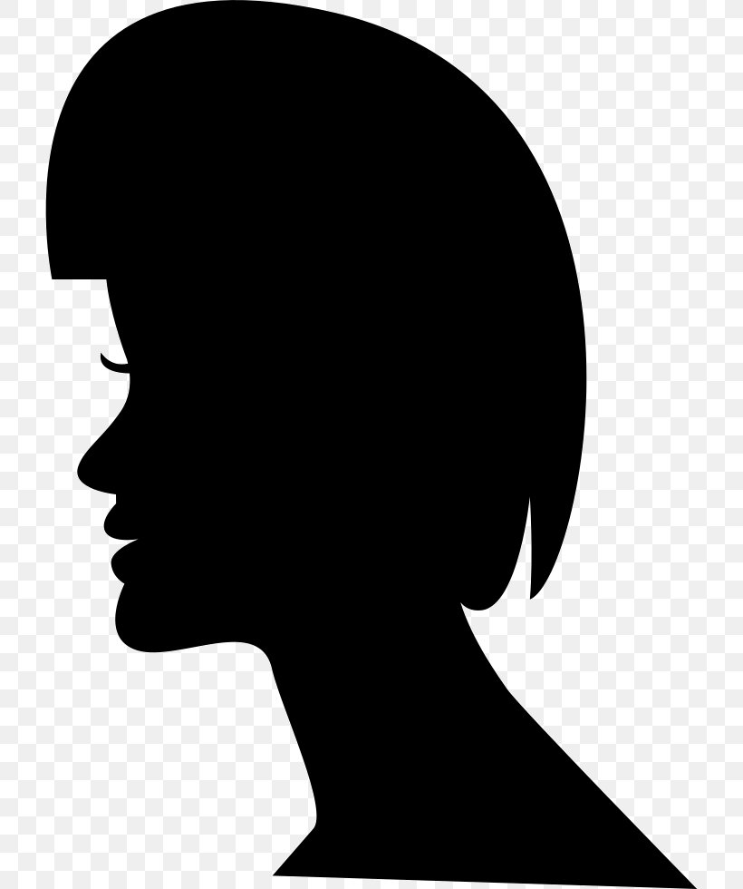 Silhouette Male Human Head Clip Art, PNG, 720x980px, Silhouette, Adult, Black, Black And White, Face Download Free