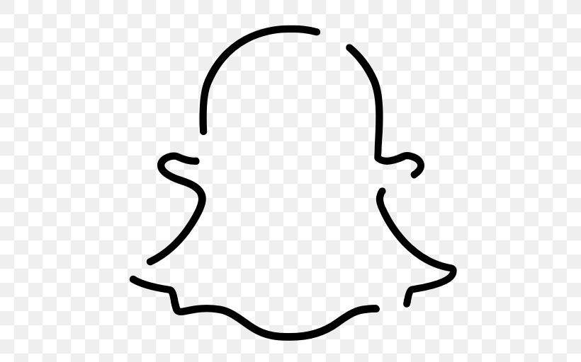 Snapchat Social Media Snap Inc., PNG, 512x512px, Snapchat, Advertising, Android, Artwork, Black Download Free