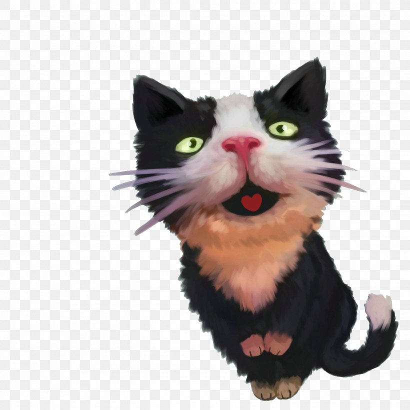 Whiskers Kitten The Black Cat, PNG, 1448x1448px, Whiskers, Beard, Black Cat, Carnivoran, Cat Download Free