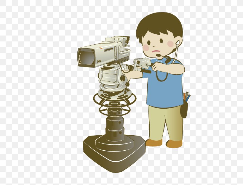 Cartoon Television Camera Operator Illustration, PNG, 625x625px, Cartoon, Camera Operator, Drawing, Human Behavior, Play Download Free