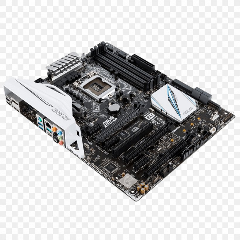 Z170 Premium Motherboard Z170-DELUXE Intel LGA 1151 ATX, PNG, 1000x1000px, Z170 Premium Motherboard Z170deluxe, Asus, Asus Z170a, Atx, Cable Download Free