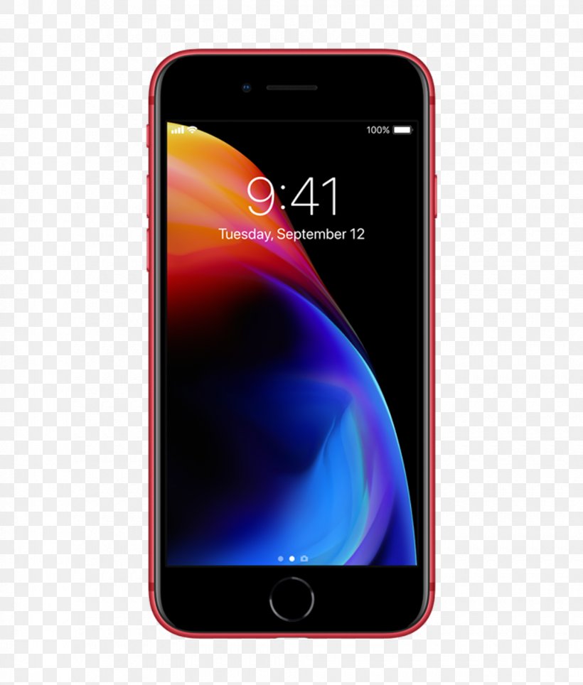 Apple IPhone 8 Plus IPhone X Product Red, PNG, 1020x1200px, Apple Iphone 8 Plus, Apple, Communication Device, Customer Service, Electronic Device Download Free
