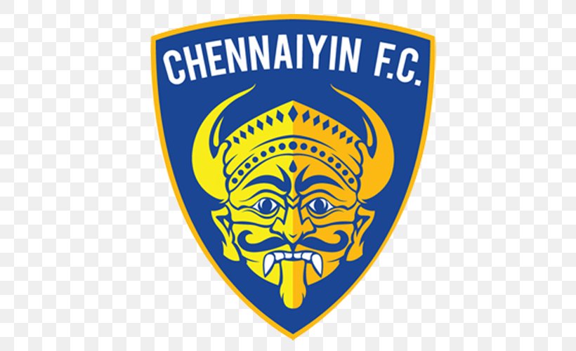 Chennaiyin FC 2017–18 Indian Super League Season Football Logo, PNG, 500x500px, Chennaiyin Fc, Area, Badge, Brand, Dream League Soccer Download Free