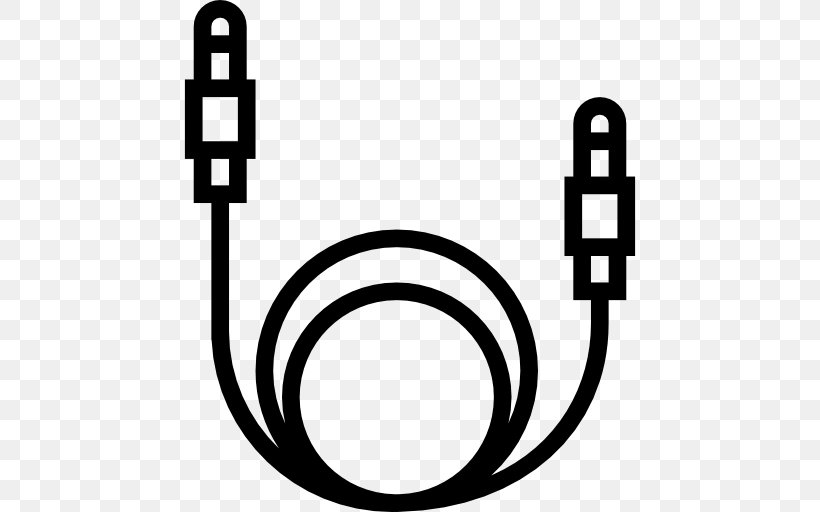 Electrical Cable Electrical Engineering Phone Connector Electronics, PNG, 512x512px, Electrical Cable, Area, Black And White, Electrical Connector, Electrical Engineering Download Free