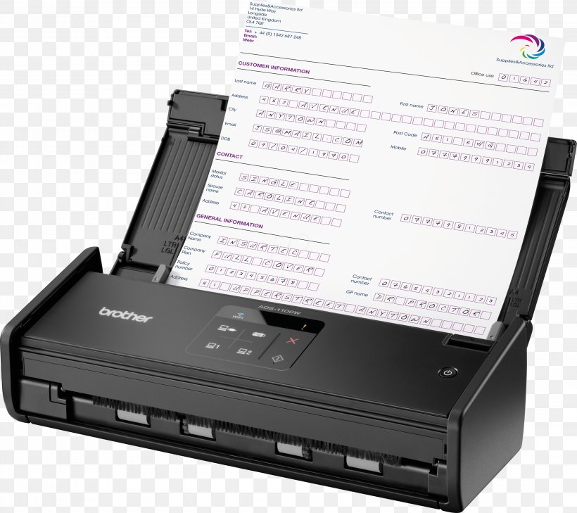Image Scanner Brother Image Center ADS-1100W-Document Scanner-Duplex-215.9 X 863 ... Brother ADS-1600W Document Scanner Automatic Document Feeder Brother Industries, PNG, 2999x2668px, Image Scanner, Automatic Document Feeder, Brother Ads1600w Document Scanner, Brother Industries, Canon Download Free
