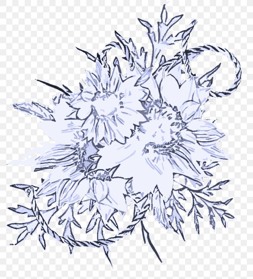 White Line Art Plant Flower Cut Flowers, PNG, 800x907px, White, Blackandwhite, Cut Flowers, Flower, Herbaceous Plant Download Free