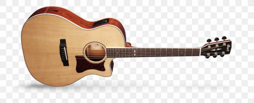 Acoustic Guitar Cort Guitars Acoustic-electric Guitar Musical Instruments, PNG, 980x400px, Watercolor, Cartoon, Flower, Frame, Heart Download Free