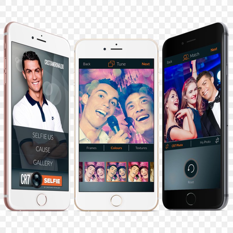 Cristiano Ronaldo Selfie Real Madrid C.F. Android, PNG, 1024x1024px, Cristiano Ronaldo, Android, App Store, Cellular Network, Communication Device Download Free