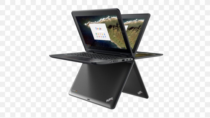 Laptop ThinkPad Yoga Lenovo ThinkPad Chromebook, PNG, 1000x564px, 2in1 Pc, Laptop, Celeron, Chromebook, Computer Download Free