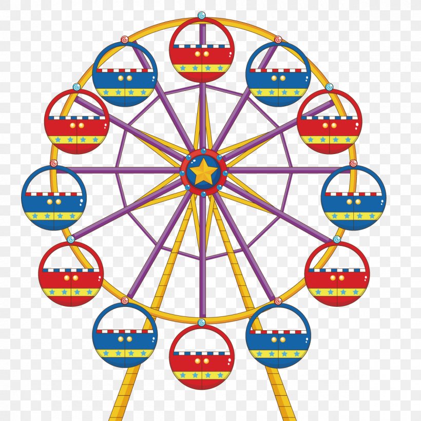 Ferris Wheel Drawing Clip Art PNG 1200x1200px Area.