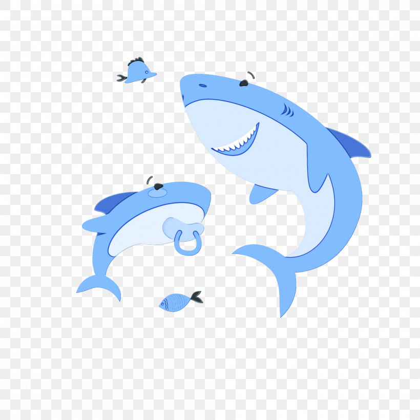 Sharks Dolphin Logo Cetaceans Cartilaginous Fishes, PNG, 2000x2000px, Happy Family Day, Cartilaginous Fishes, Cartoon, Cetaceans, Dolphin Download Free