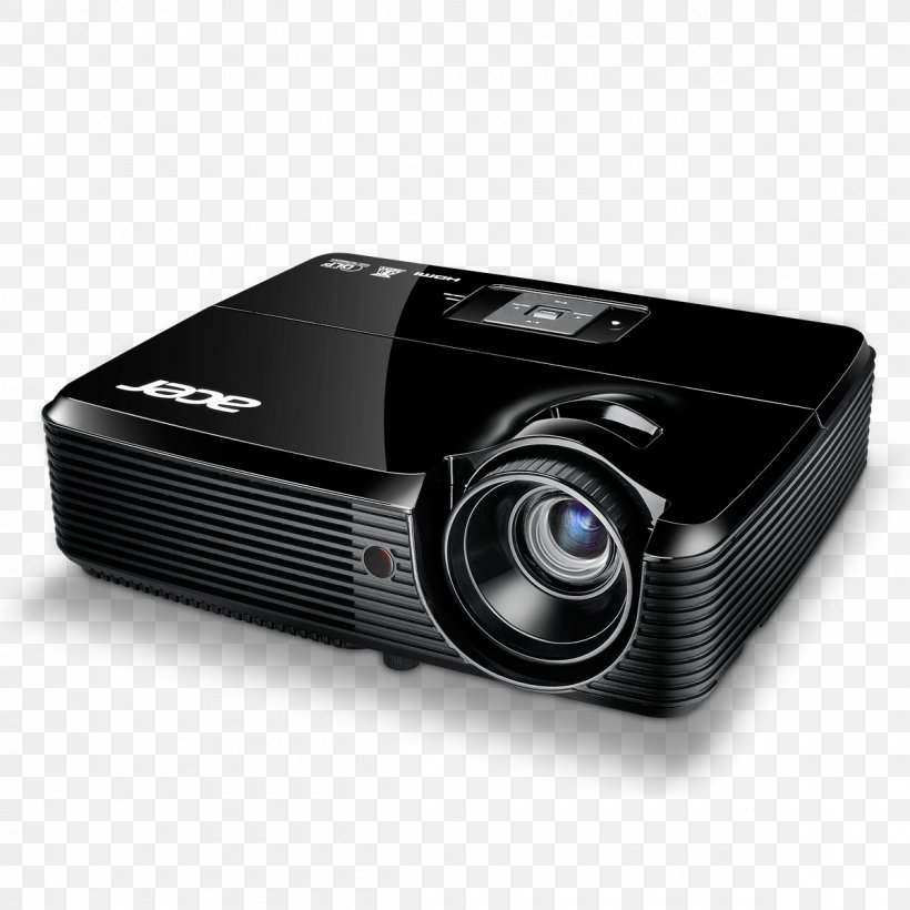 Output Device Multimedia Projectors Digital Light Processing XGA Acer, PNG, 1200x1200px, Output Device, Acer, Acer Aspire, Acer X1223h Projector, Brightness Download Free