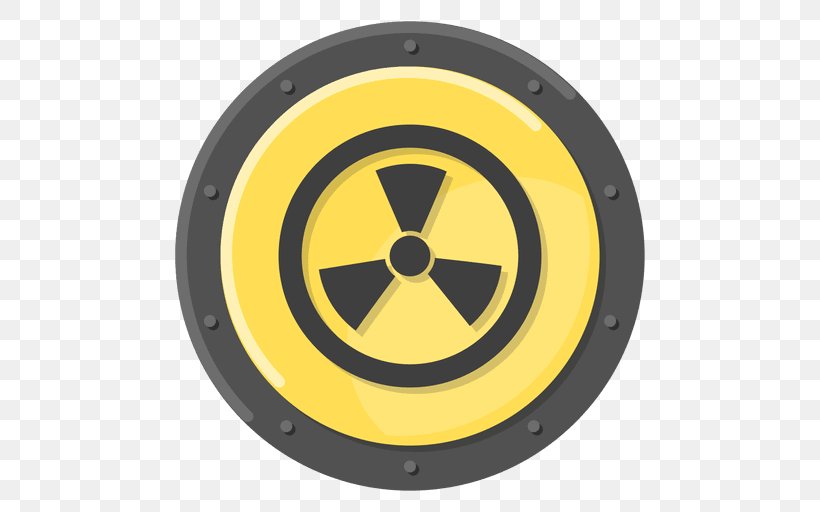 Symbol Logo Image, PNG, 512x512px, Symbol, Audio, Logo, Radioactive Decay, Yellow Download Free