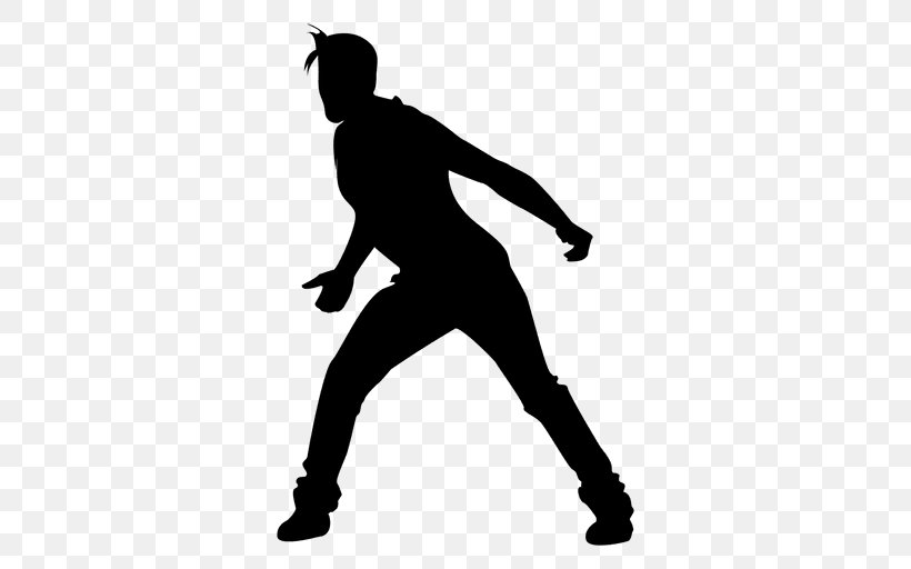Silhouette Dance Child Clip Art, PNG, 512x512px, Silhouette, Arm, Black, Black And White, Cartoon Download Free