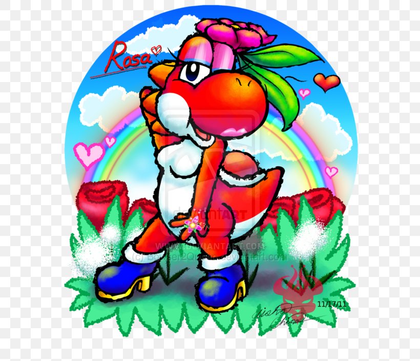 Super Mario World 2: Yoshi's Island Bowser Birdo Video Game, PNG, 600x704px, Watercolor, Cartoon, Flower, Frame, Heart Download Free