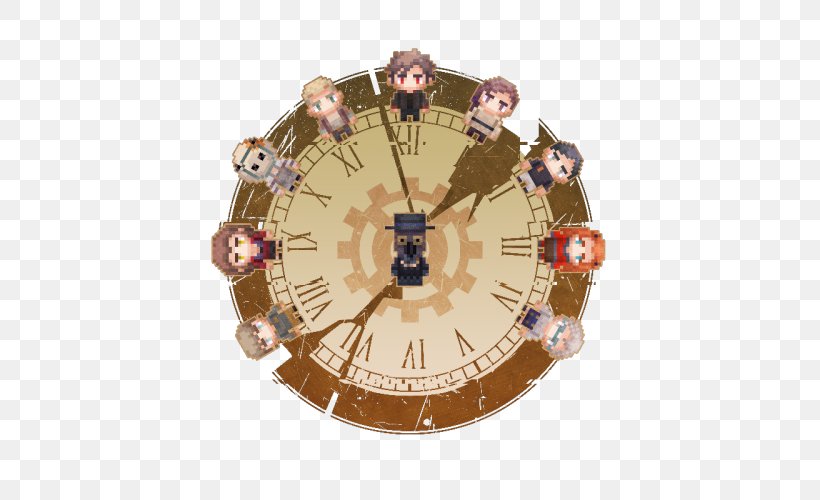 Zero Time Dilemma T-shirt TeePublic Art Clock, PNG, 500x500px, Zero Time Dilemma, Art, Artist, Clock, Digital Art Download Free