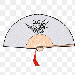 Montante De Abanico - Hand Fan Design Image Chinoiserie PNG