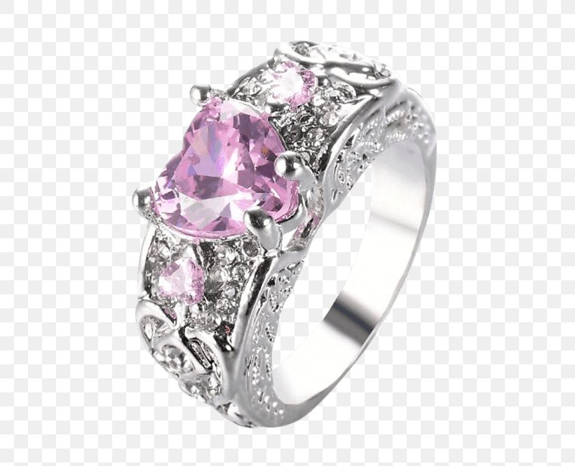 Amethyst Engagement Ring Jewellery Gemstone, PNG, 500x665px, Amethyst, Bling Bling, Body Jewelry, Clothing Accessories, Crystal Download Free