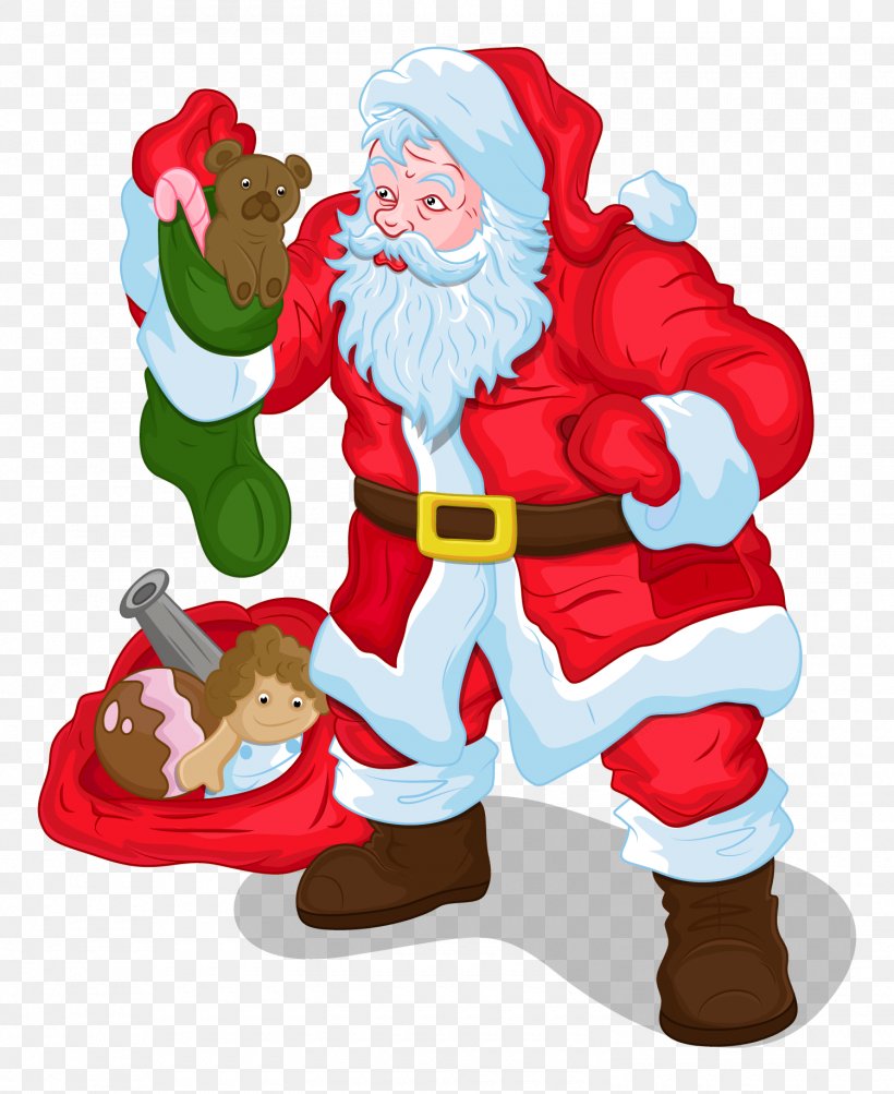 Santa Claus Christmas Gift Clip Art, PNG, 1500x1836px, Santa Claus, Child, Christmas, Christmas And Holiday Season, Christmas Decoration Download Free