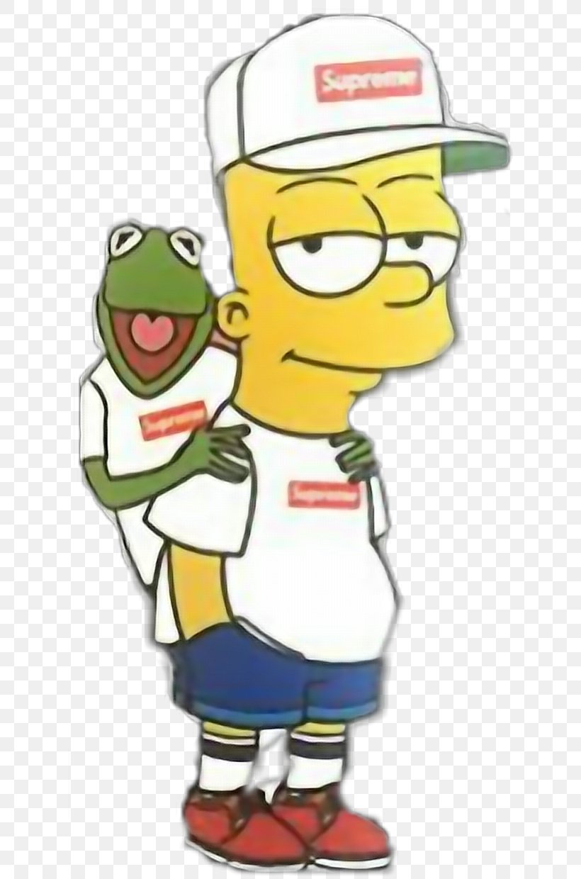 Bart Simpson Kermit The Frog Supreme Cartoon, PNG, 628x1240px, Bart  Simpson, Area, Art, Artwork, Cartoon Download