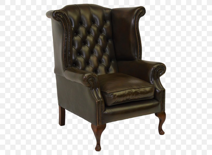 Club Chair Wing Chair Chesterfield Furniture, PNG, 500x600px, Club Chair, American Signature, Bonded Leather, Chair, Chesterfield Download Free