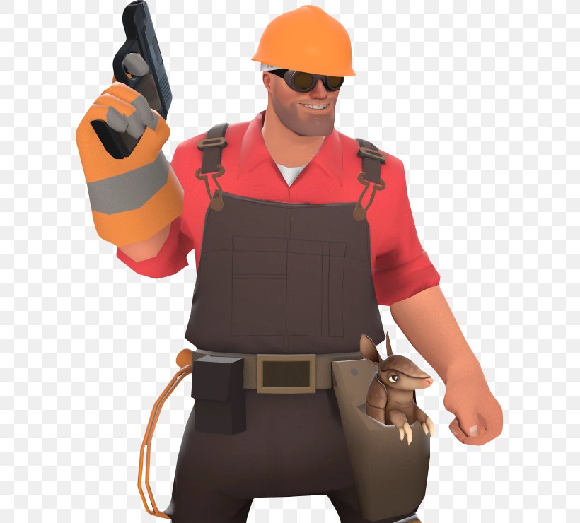 Team Fortress 2 Hard Hats Engineer Kick This Thing, PNG, 605x740px, Team Fortress 2, Action Item, Architectural Engineering, Arm, Climbing Harness Download Free