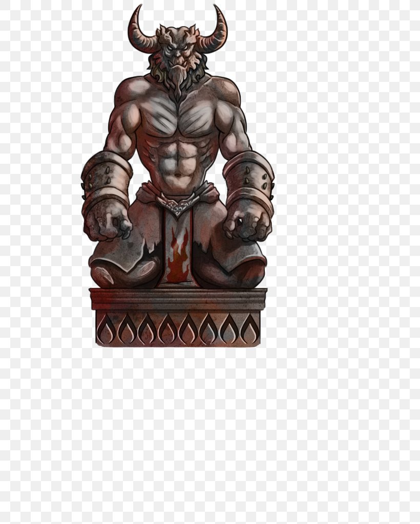 The Guardian Sculpture Figurine Statue Character, PNG, 512x1024px, Guardian, Character, Demon, Fiction, Fictional Character Download Free