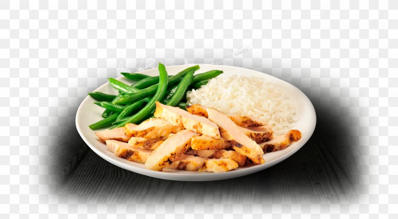 Barbecue Chicken Rice And Beans Thai Cuisine Hainanese Chicken Rice Green Bean, PNG, 2000x1100px, Barbecue Chicken, Barbecue, Bean, Chicken, Chinese Food Download Free