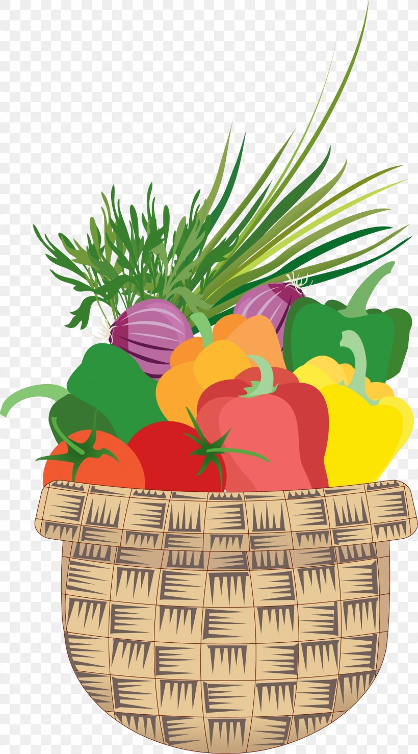 Drawing Vegetable Clip Art, PNG, 1610x2903px, Drawing, Basket, Cartoon, Commodity, Flower Download Free
