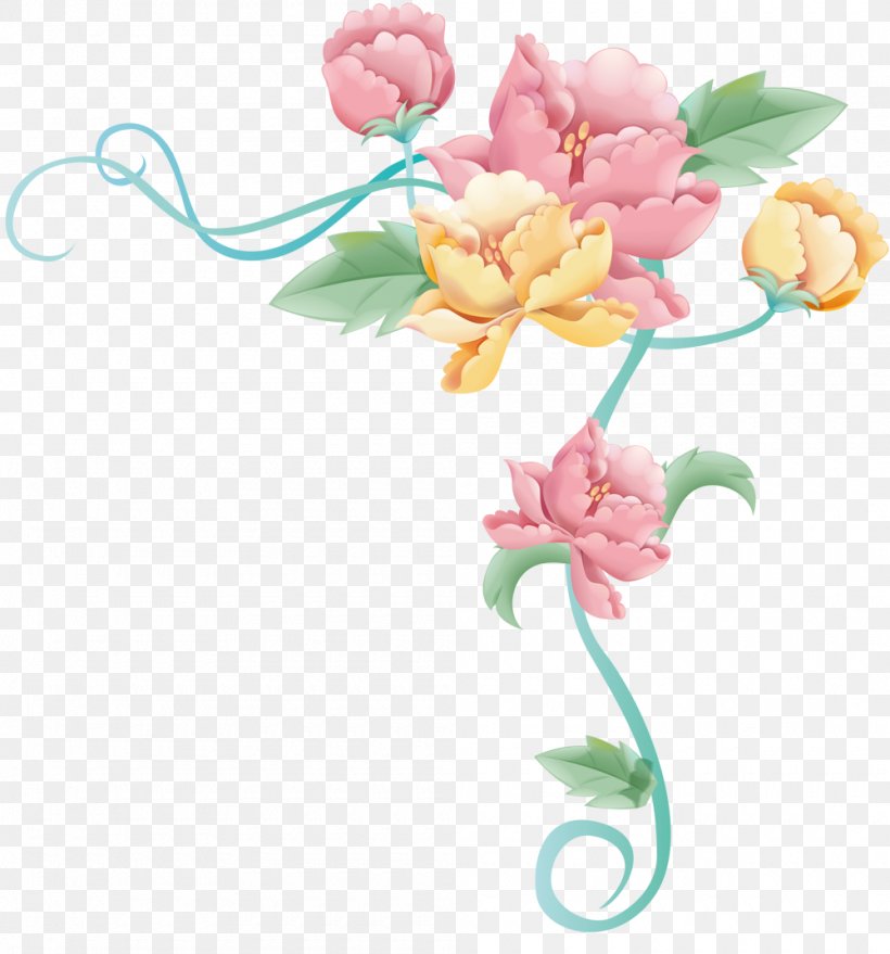 Flower Drawing Raster Graphics Clip Art, PNG, 1000x1072px, Flower, Artificial Flower, Cut Flowers, Digital Image, Drawing Download Free