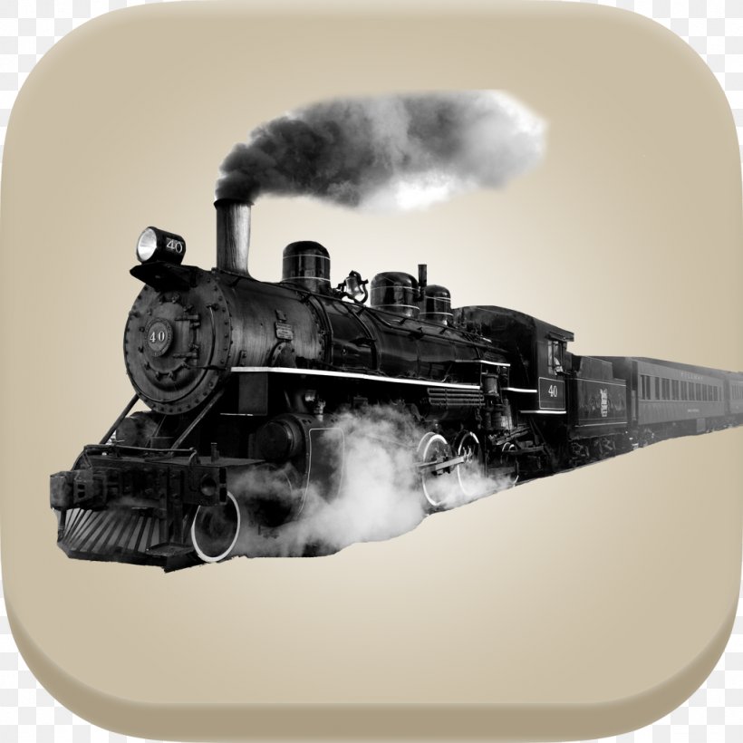 Train Rail Transport Steam Locomotive Track, PNG, 1024x1024px, Train, Ghost Train, Locomotive, Motor Vehicle, Rail Transport Download Free