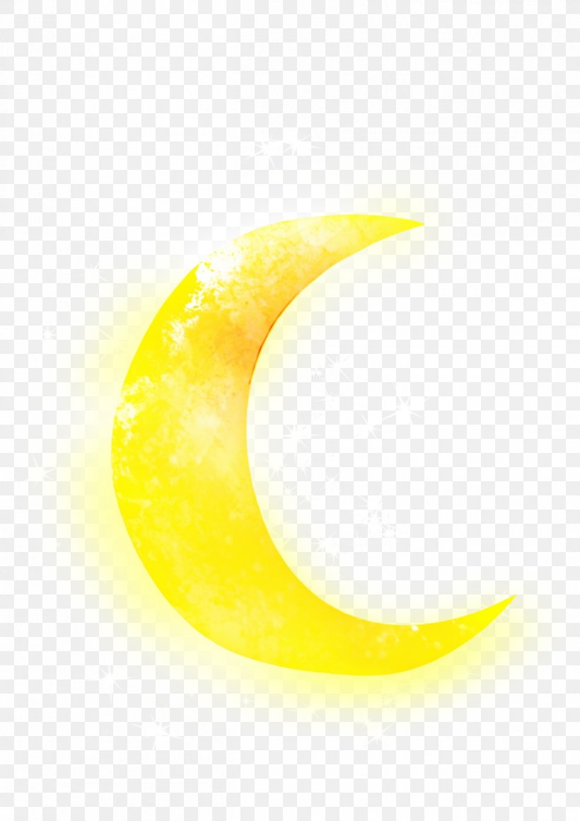 Crescent Moon, PNG, 1261x1784px, Watercolor, Animation, Cartoon, Crescent,  Food Download Free