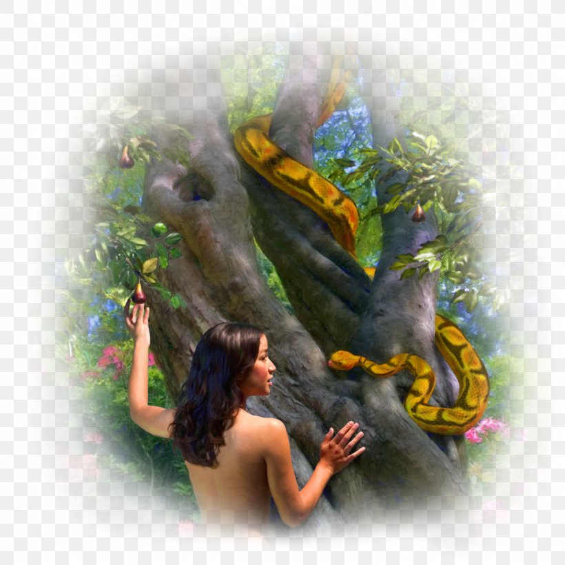 Garden Of Eden Serpents In The Bible Lucifer Satan, PNG, 1024x1024px, Watercolor, Cartoon, Flower, Frame, Heart Download Free