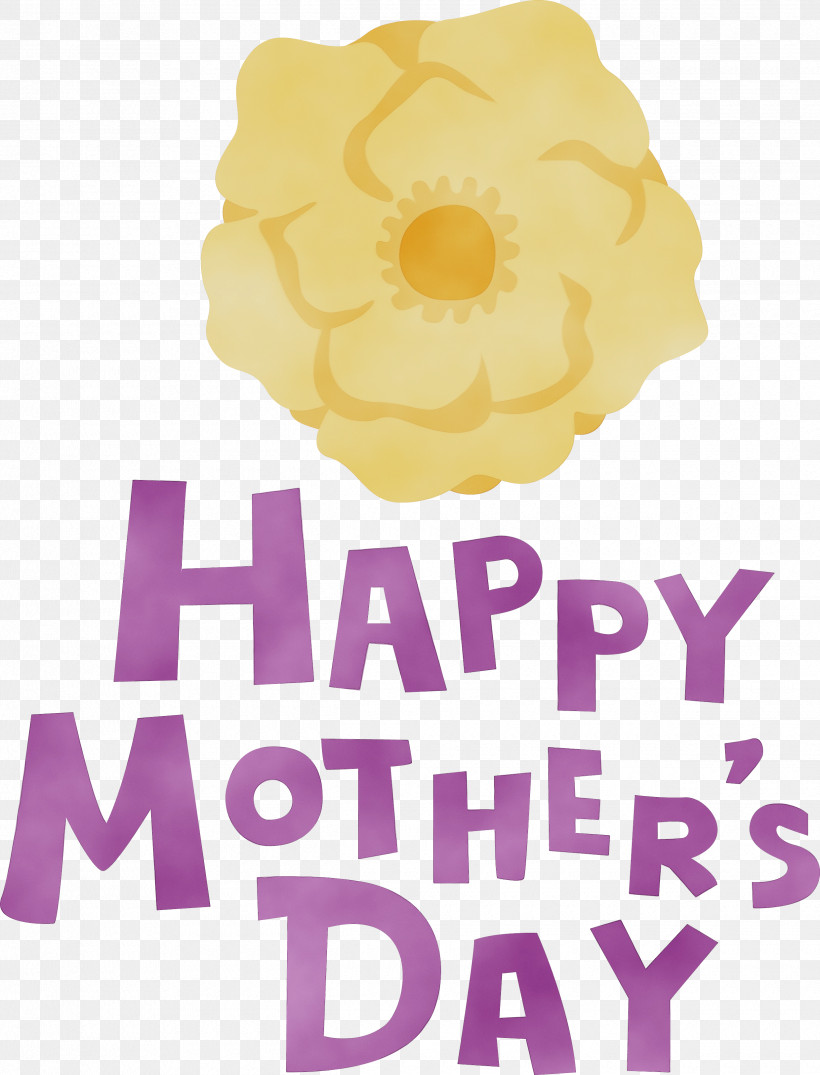 Petal Flower Yellow Font Meter, PNG, 2480x3252px, Mothers Day, Flower, Happy Mothers Day, Meter, Paint Download Free
