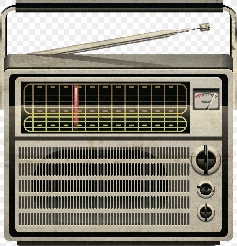 Radio Receiver Radio Broadcasting, PNG, 1873x1941px, Radio, Broadcasting, Cartoon, Electronic Device, Electronic Instrument Download Free