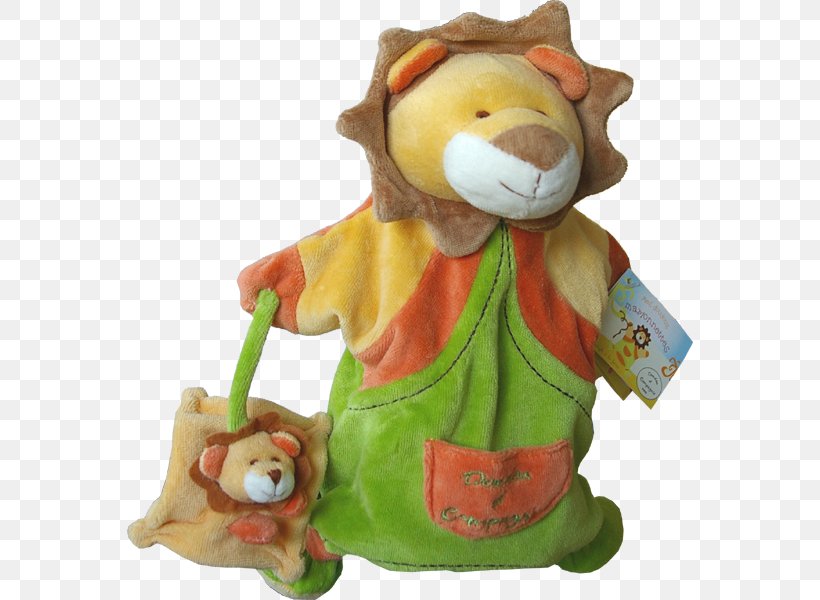 Stuffed Animals & Cuddly Toys Figurine Lion Puppet, PNG, 566x600px, Stuffed Animals Cuddly Toys, Figurine, Green, Infant, Lion Download Free