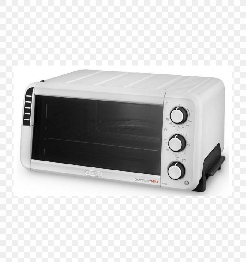 Toaster Microwave Ovens Home Appliance Delonghi EO12012 Electric Mini Oven, PNG, 900x959px, Toaster, Cooking Ranges, Door, Electric Stove, Home Appliance Download Free