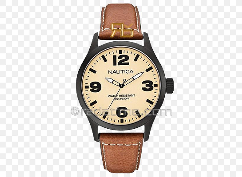 Watch Strap Watch Strap Nautica Timex Group USA, Inc., PNG, 600x600px, Watch, Brand, Brown, Clock, Clothing Download Free